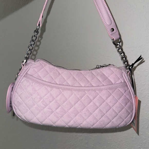 Juicy Couture Light Pink Quilted Shoulder Bag - Picture 2 of 5